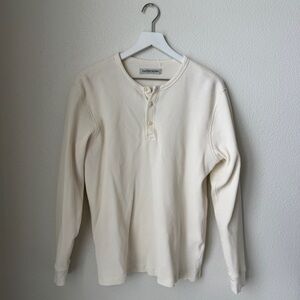 Outerknown Waffle Henley long sleeve